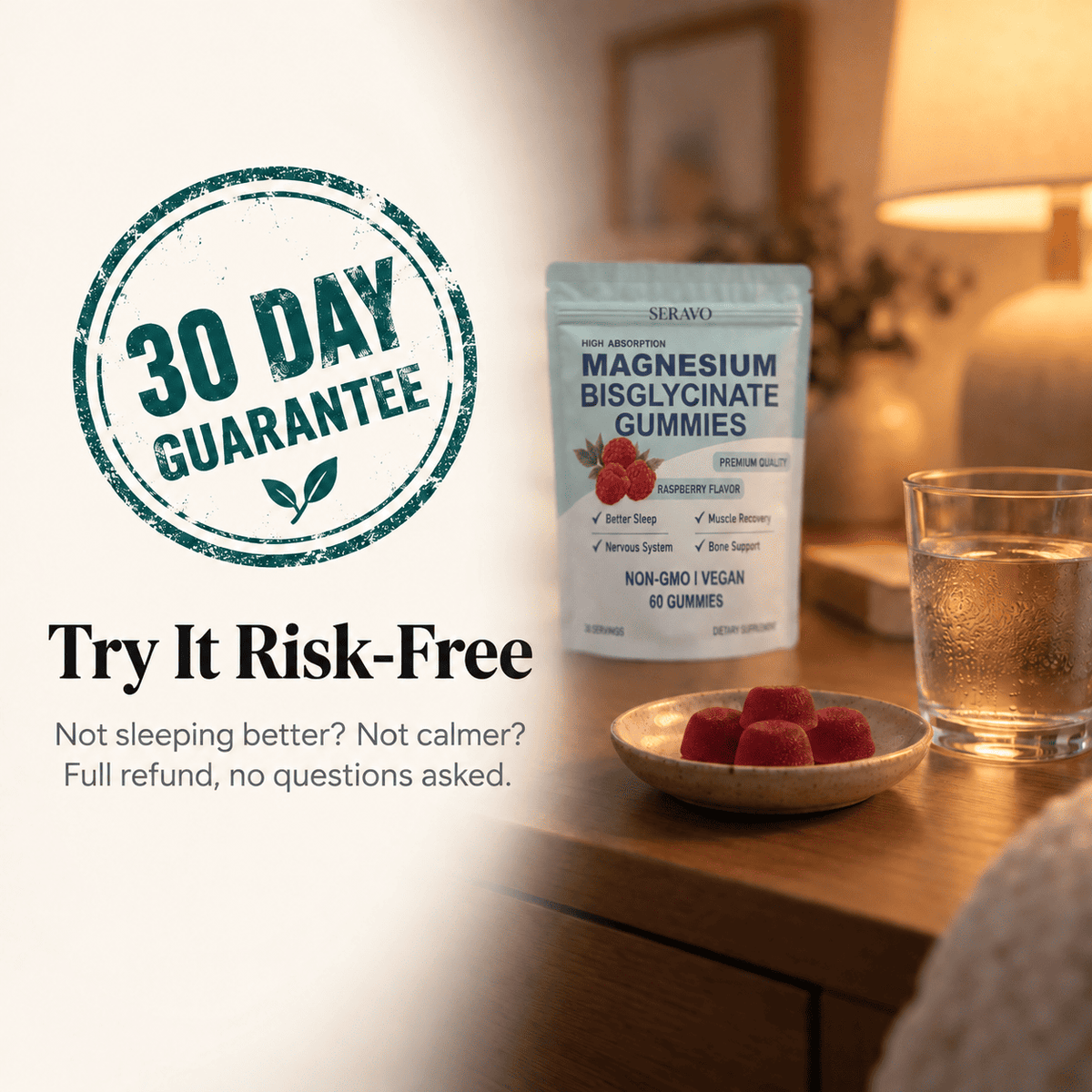 Seravo Magnesium Bisglycinate Gummies