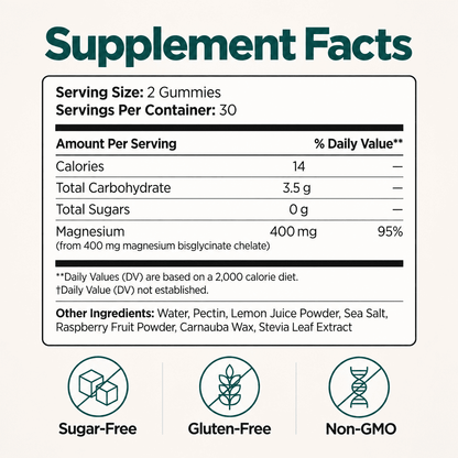 Seravo Magnesium Bisglycinate Gummies